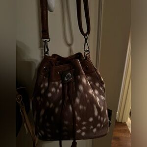 Western purse with holster inside